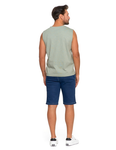 Koszulki, topy, koszule - Męska koszulka tank top SZARY - produkt 3