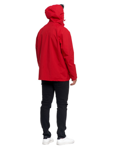 Odzież wierzchnia - Kurtka przejściowa unisex przeciwdeszczowa CZERWONY - produkt 12