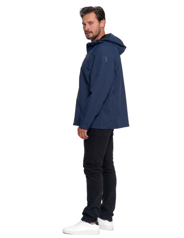 Odzież wierzchnia - Kurtka przejściowa unisex przeciwdeszczowa GRANATOWY - produkt 9