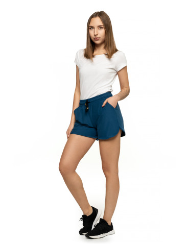 Szorty - Krótkie spodenki damskie szorty gładkie JEANS - produkt 5
