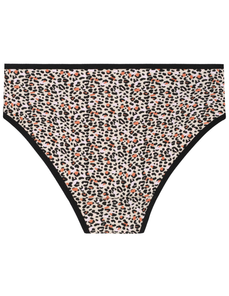 Figi - Majtki damskie figi bikini z siateczką 3-pak WIELOKOLOROWY - produkt moraj.pl 3