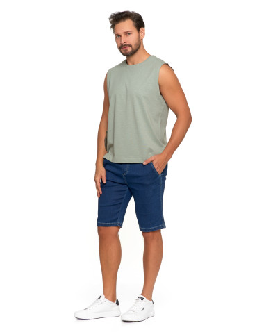 Koszulki, topy, koszule - Koszulka męska tank top bez rękawów bawełniana 3-pak WIELOKOLOROWY - produkt 11