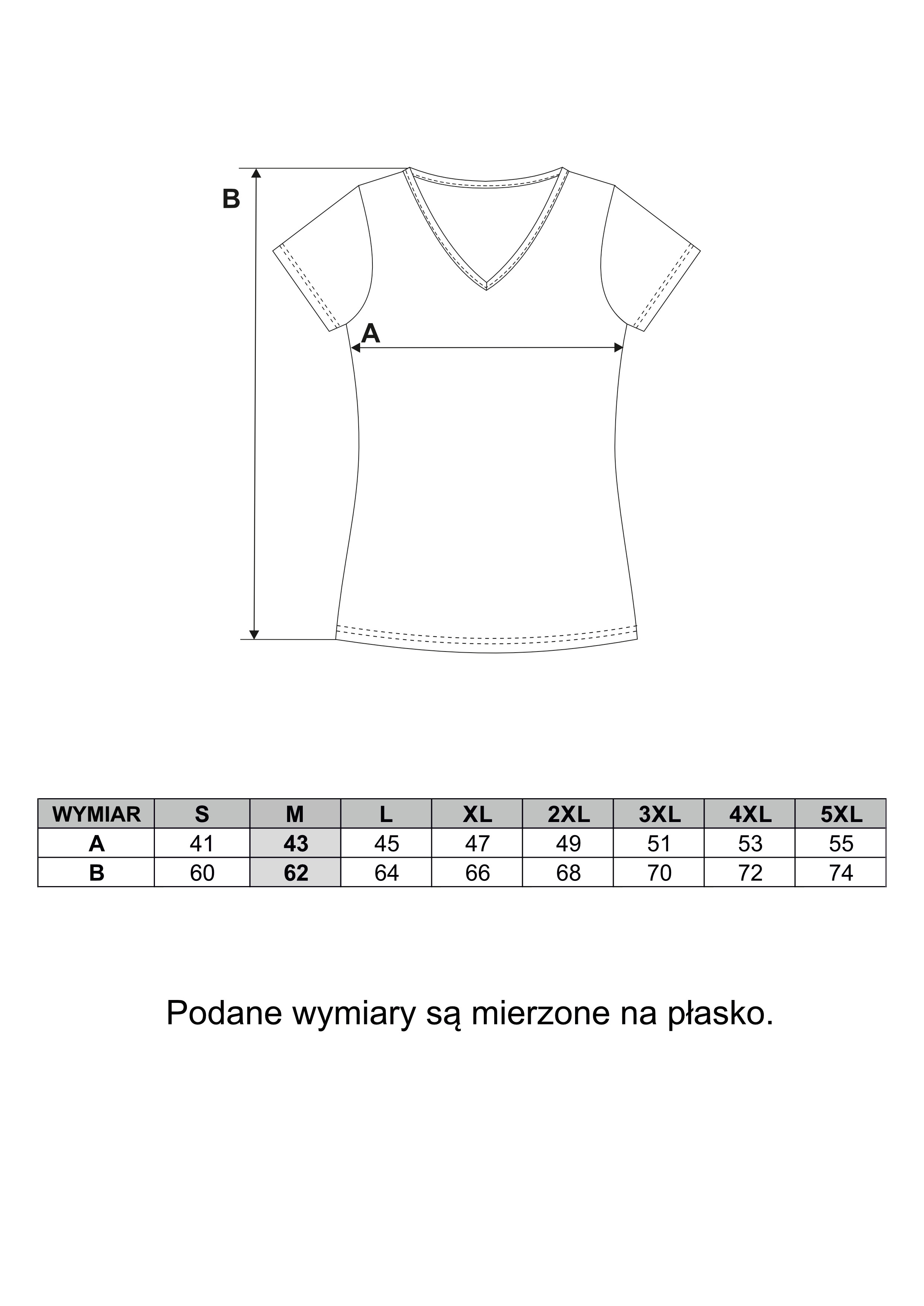Koszulka damska T-shirt z dekoltem w serek 3-pak Koszulka damska T-shirt z dekoltem w serek 3-pak