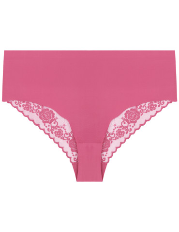 Figi - Majtki damskie figi maxi bikini laserowo cięte koronka 6-pak WIELOKOLOROWY - produkt 3