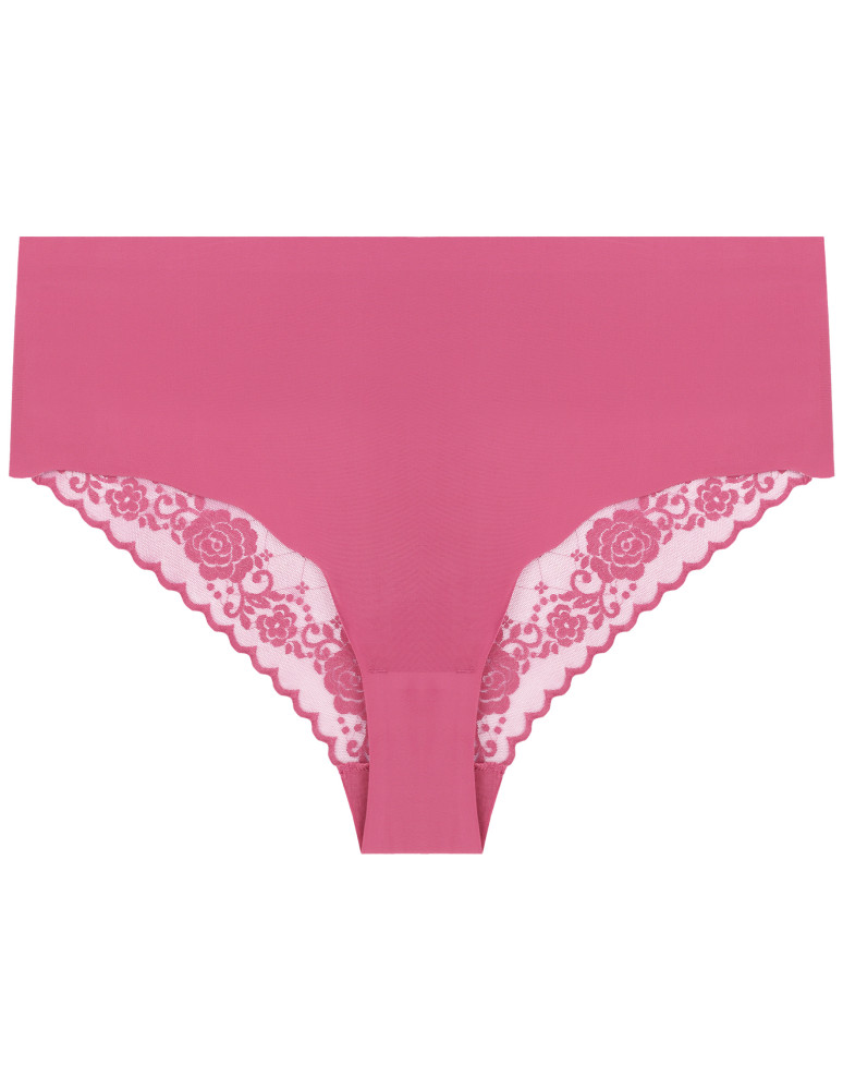 Figi - Majtki damskie figi maxi bikini laserowo cięte koronka 6-pak WIELOKOLOROWY - produkt moraj.pl 3