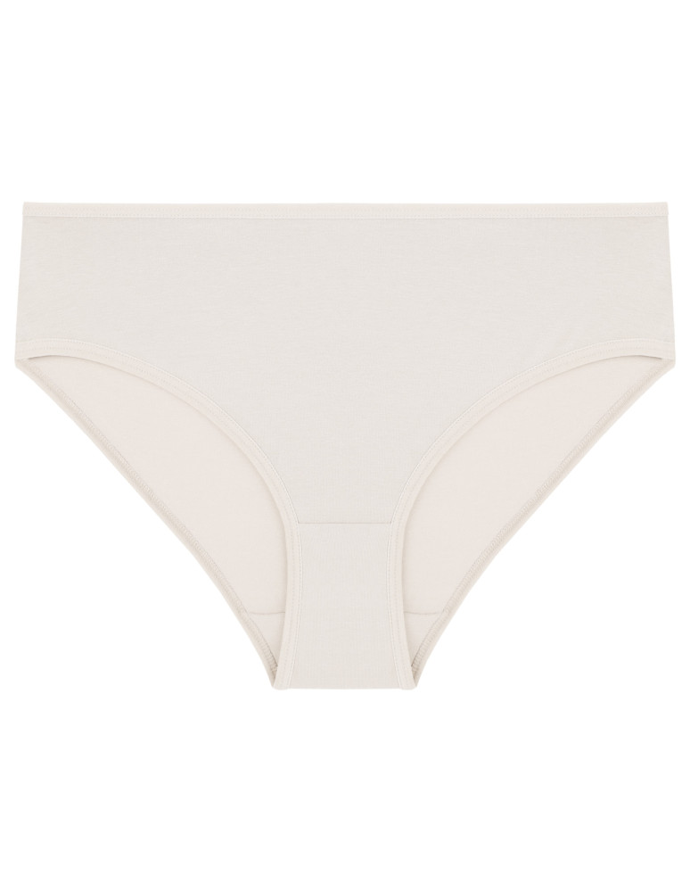 Figi - Majtki figi bikini damskie bawełniane 3-pak BEŻOWY - produkt moraj.pl 1