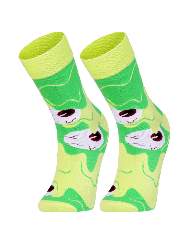 Długie - Skarpetki męskie długie halloween ZIELONY - produkt moraj.pl 1