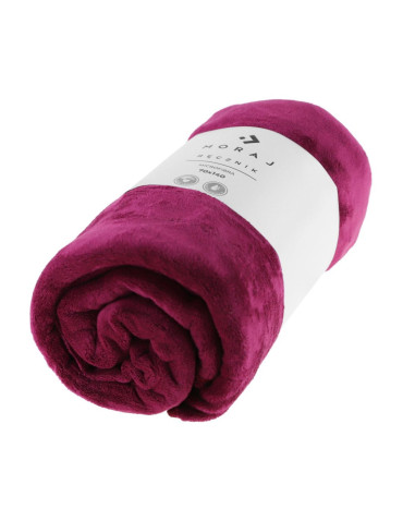 Mikrofibra - Mały ręcznik z mikrofibry 50x100 cm BORDOWY - produkt 1