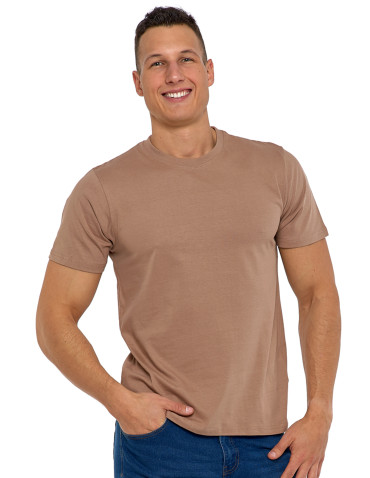 Koszulki, topy, koszule - Koszulka męska bawełniana T-shirt MOKKA - produkt 1