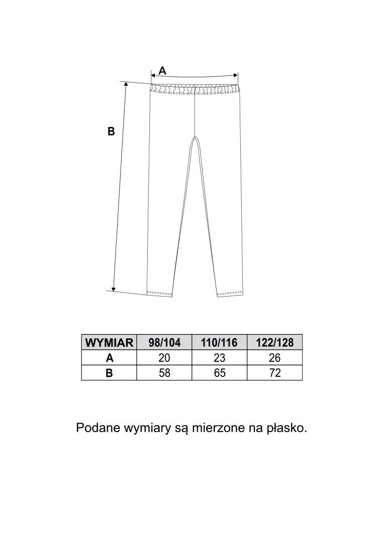Legginsy dziecięce w kratkę, drobne kwiatki