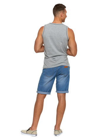 Szorty - Krótkie spodenki męskie jeansowe szorty JEANS - produkt 6