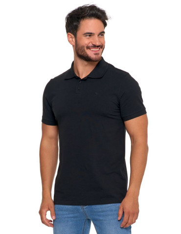 Polo - Koszulka polo męska z bawełny czesanej Premium Line CZARNY - produkt 1