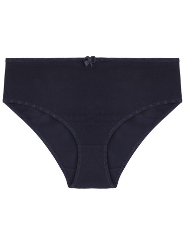 Figi - Majtki figi bikini damskie bawełniane klasyczne 3-pak WIELOKOLOROWY - produkt 1