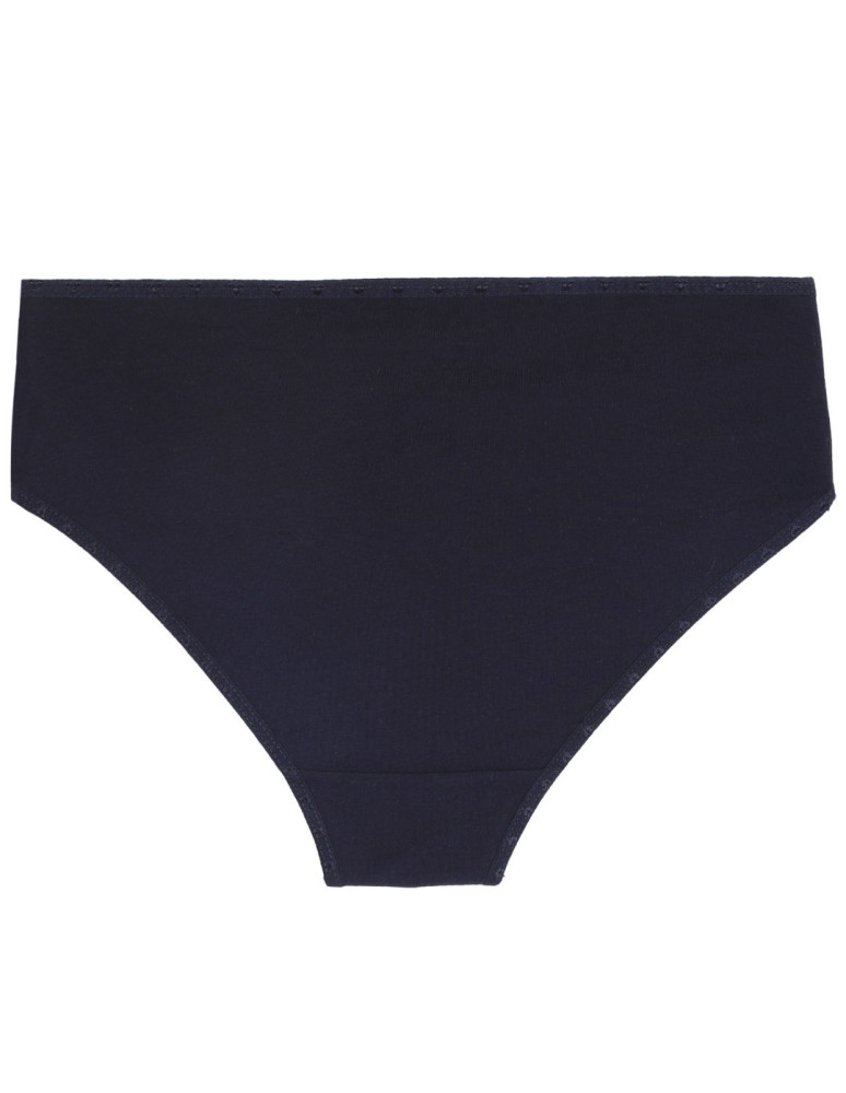 Figi - Majtki figi bikini damskie bawełniane klasyczne 3-pak WIELOKOLOROWY - produkt moraj.pl 3