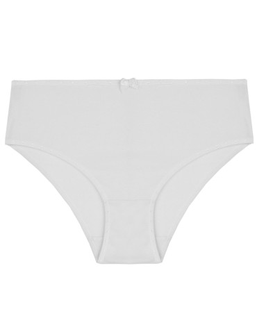 Figi - Majtki figi bikini damskie bawełniane klasyczne 3-pak WIELOKOLOROWY - produkt 4