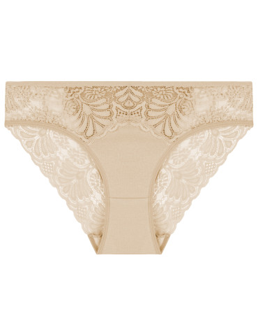 Figi - Majtki damskie figi bikini wykończone koronką 6-pak WIELOKOLOROWY - produkt 4