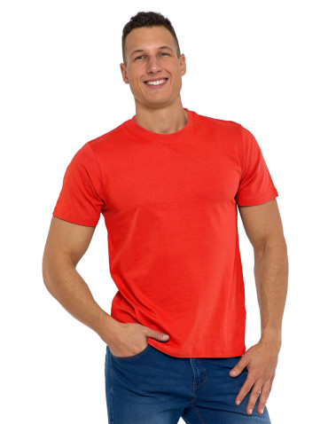 Koszulki, topy, koszule - Koszulka męska bawełniana T-shirt z okrągłym dekoltem 3-pak WZÓR 3 - produkt 19