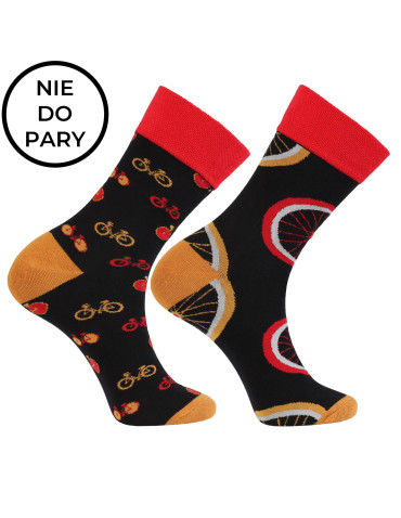 Długie - Skarpetki męskie nie do pary bawełniane w rowery WIELOKOLOROWY - produkt 2