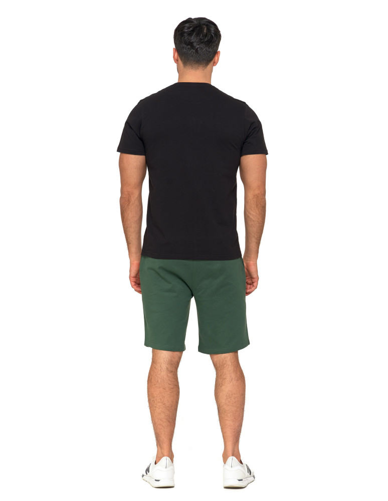 Koszulki, topy, koszule - T-shirt męski koszulka 100% bawełna logo CZARNY - produkt moraj.pl 5