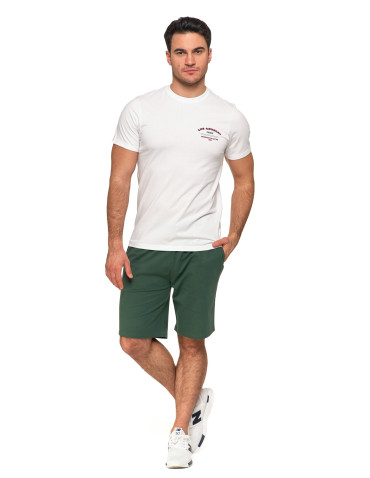 Koszulki, topy, koszule - Koszulka t-shirt męski 100% bawełna Los Angeles College BIAŁY - produkt 6