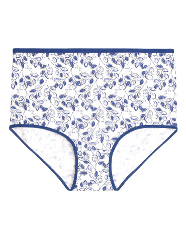Figi - Figi damskie majtki maxi bikini plus size 3-pak WIELOKOLOROWY - produkt 4