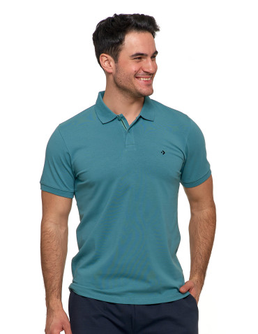 Polo - Koszulka polo męska z bawełny czesanej Premium Line MIĘTA - produkt 1