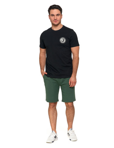 Koszulki, topy, koszule - Koszulka męska t-shirt bawełniany logo z napisem CZARNY - produkt 5
