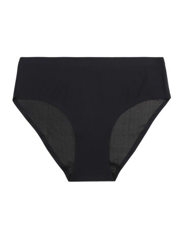 Figi - Majtki damskie figi bikini laserowo cięte CZARNY - produkt 1