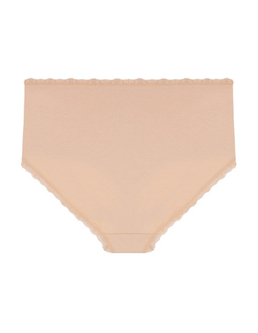 Figi - Majtki damskie figi z wysokim stanem Plus Size 3-pak WZÓR - produkt 3