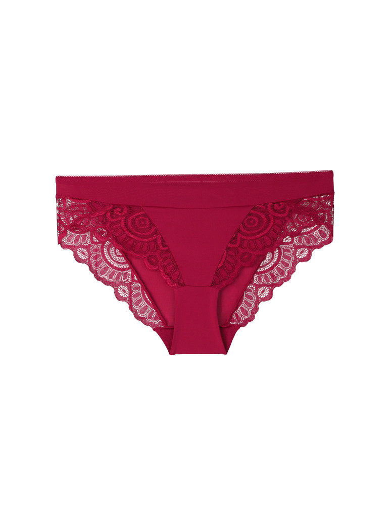 Figi - Majtki damskie figi eleganckie wykończenie koronkowe 2-pak WIELOKOLOROWY - produkt moraj.pl 8