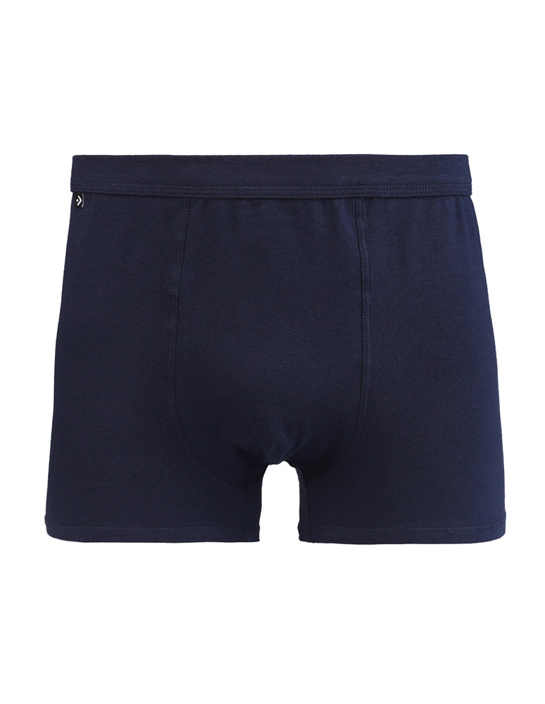 Bokserki dopasowane - Majtki bokserki męskie bawełniane gładkie Plus Size GRAFIT - produkt moraj.pl 3