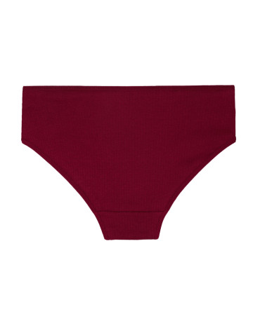 Figi - Majtki damskie bawełniane figi bikini prążkowane 12-pak WIELOKOLOROWY - produkt 8