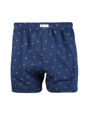 Bokserki luźne - Bokserki męskie bawełniane guziki Plus Size 3-pak WIELOKOLOROWY - produkt 4