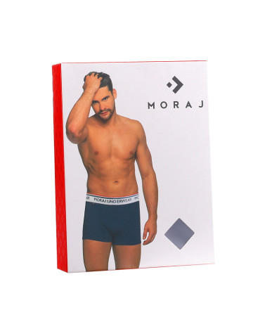 Bokserki dopasowane - Bokserki męskie bawełniane moraj underwear GRANATOWY - produkt 2