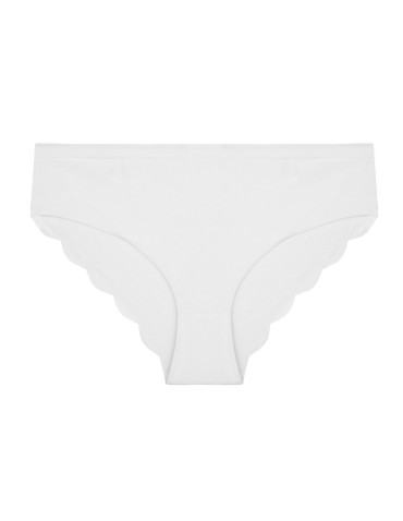 Figi - Figi damskie bikini bawełniane bezszwowe wykończenie 12-pak WIELOKOLOROWY - produkt 3