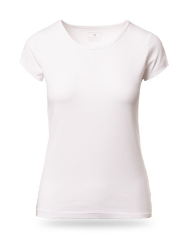 Koszulki i topy - Koszulka damska T-shirt bawełniana z okrągłym dekoltem 3-pak WZÓR - produkt 4