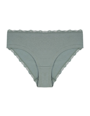 Figi - Majtki damskie figi bikini w kropki wykończone koronką 4-pak WIELOKOLOROWY - produkt 5