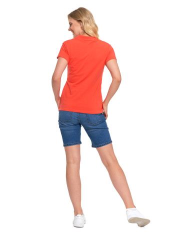 Polo - Koszulka polo damska Premium Line KORALOWY - produkt 3