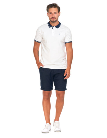 Polo - Koszulka polo męska bawełna czesana Premium BIAŁY - produkt 4