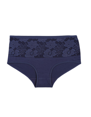 Figi - Majtki damskie bawełniane z wysokim stanem plus size 4-pak WIELOKOLOROWY - produkt 3