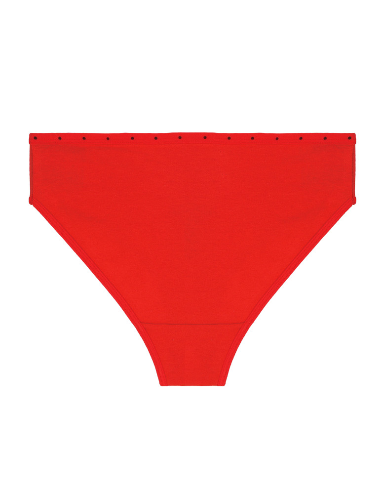 Figi - Majtki figi damskie bikini bawełniane z nadrukiem 4-pak WIELOKOLOROWY - produkt moraj.pl 2