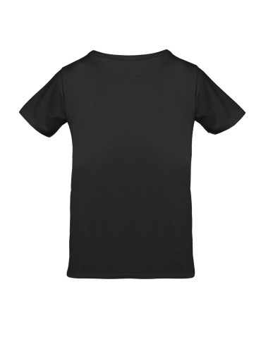 Chłopiec - T-shirt bawełniany młodzieżowy CZARNY - produkt 2