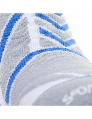 Długie - Skarpetki sportowe bezszwowe unisex sport line BIAŁY - produkt 3