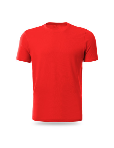 Koszulki, topy, koszule - Koszulka męska bawełniana T-shirt CZERWONY - produkt 1