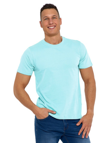Koszulki, topy, koszule - Koszulka męska bawełniana T-shirt MIĘTA - produkt 1