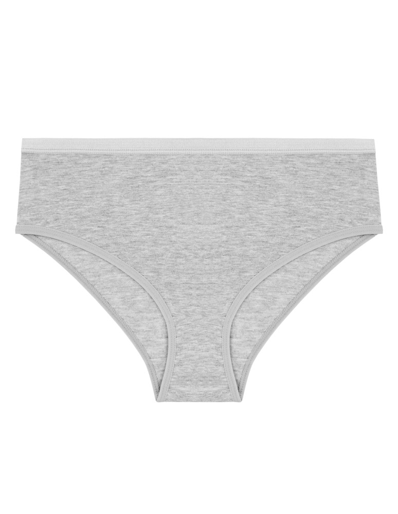 Figi - Damskie majtki figi bikini klasyczne z gumką w pasie 4-pak WIELOKOLOROWY - produkt moraj.pl 2