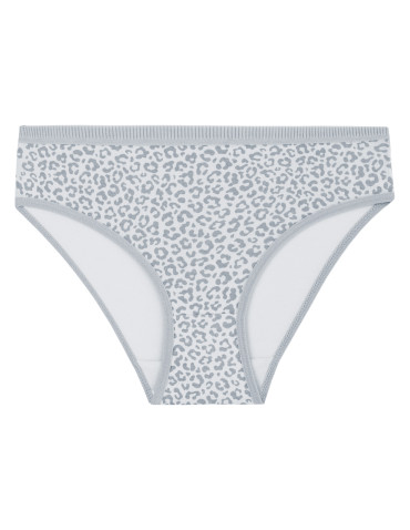 Figi - Damskie majtki figi mini bikini w panterkę 6-pak WIELOKOLOROWY - produkt 6