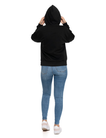 Bluzy - Ocieplana bluza damska Mickey z kapturem CZARNY - produkt 10