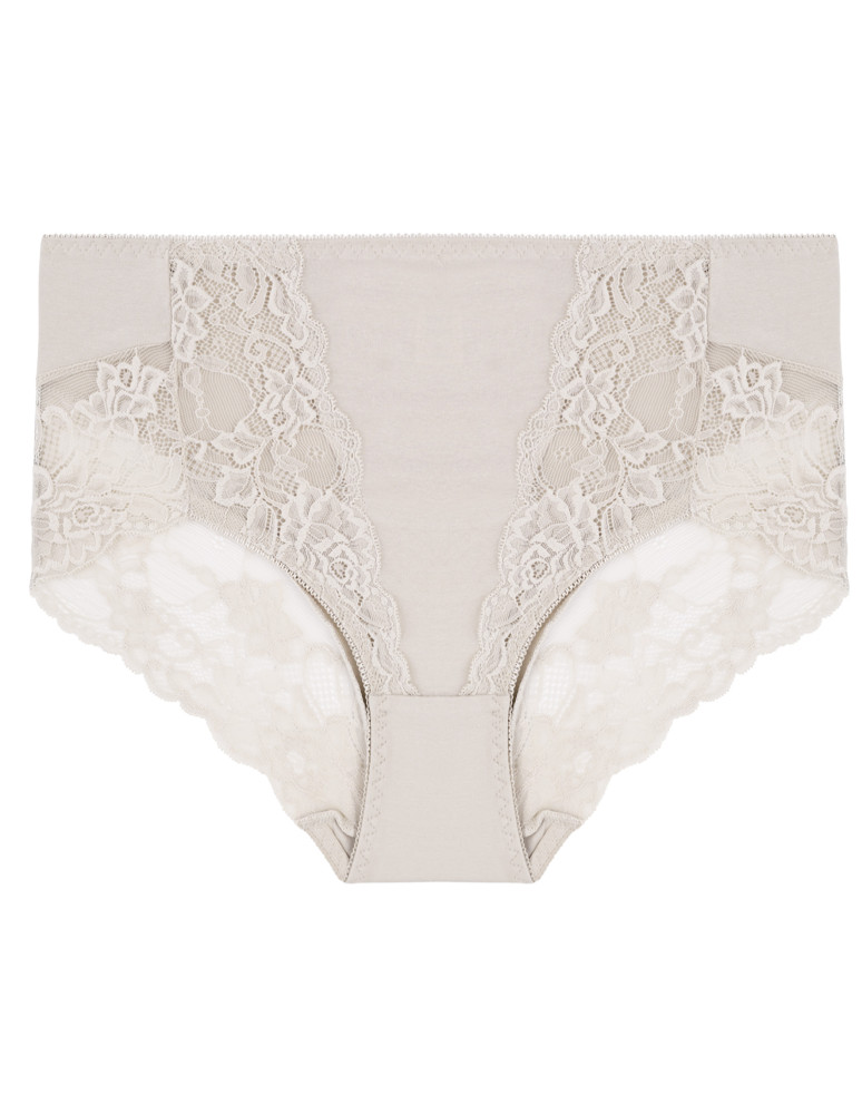 Figi - Damskie figi maxi bikini z koronkowym wykończeniem 4-pak WIELOKOLOROWY - produkt moraj.pl 2