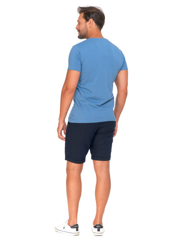 Koszulki, topy, koszule - Koszulka męska T-shirt bawełniana Premium okrągły dekolt JEANS - produkt 3
